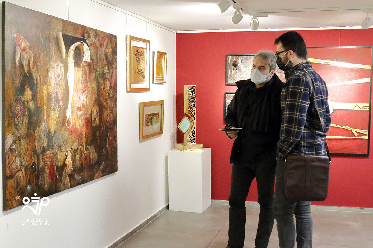 نمایشگاه گروهی آخرین اتفاق 1399 در گالری مژده / Group Exhibition / Mojdeh Art Gallery's The Last Event of 1399