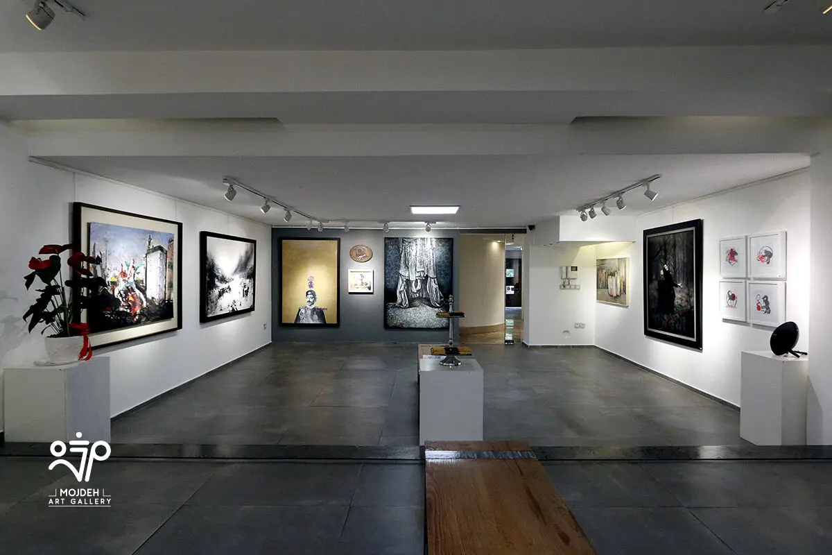 نمایشگاه گروهی نقاشی با عنوان سکوت نامحسوس  / Group Painting Exhibition Titled Intangible Silence