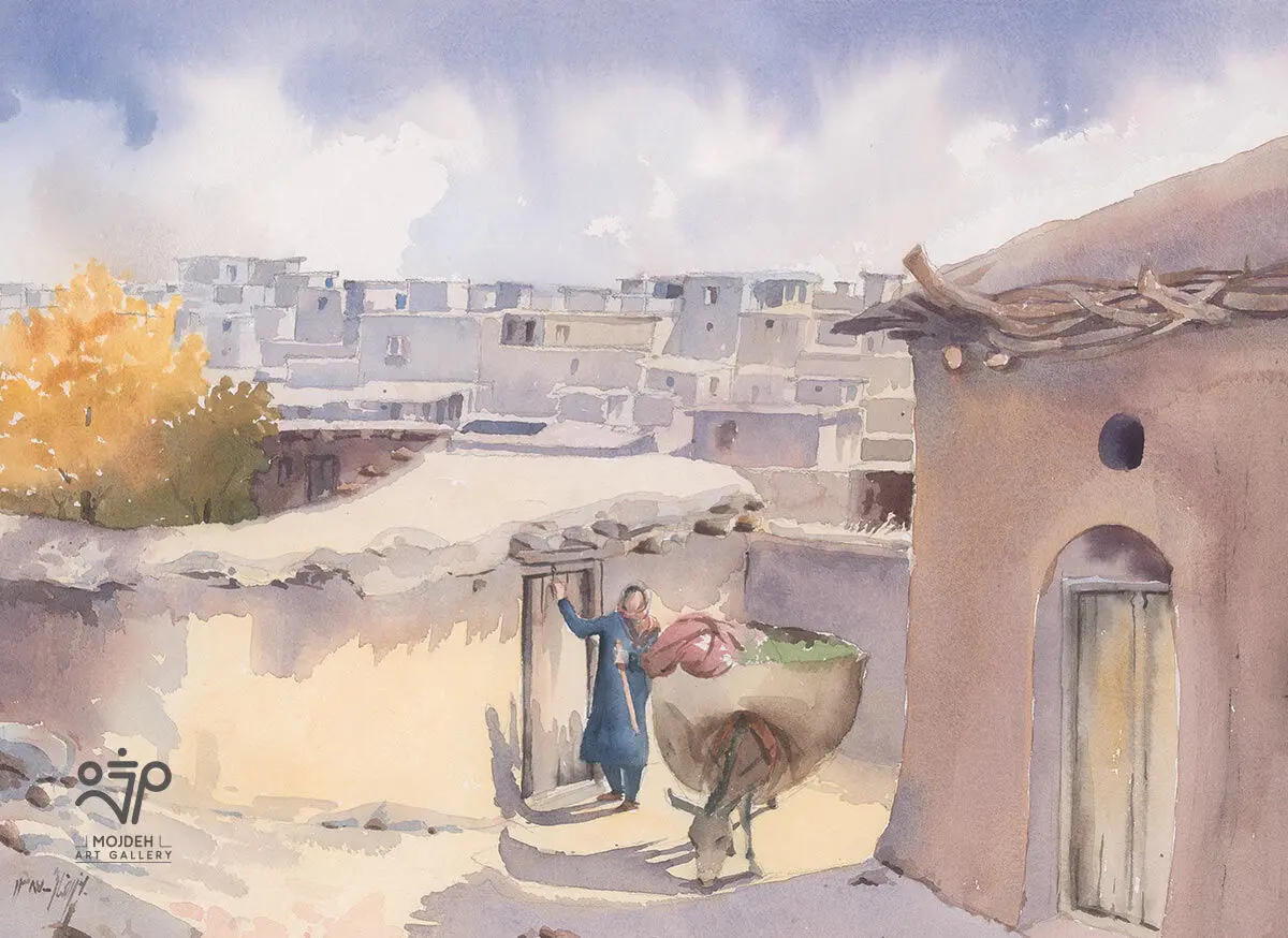 Bahman Rezaei - 34 × 47 cm - Ink on paper- 2008