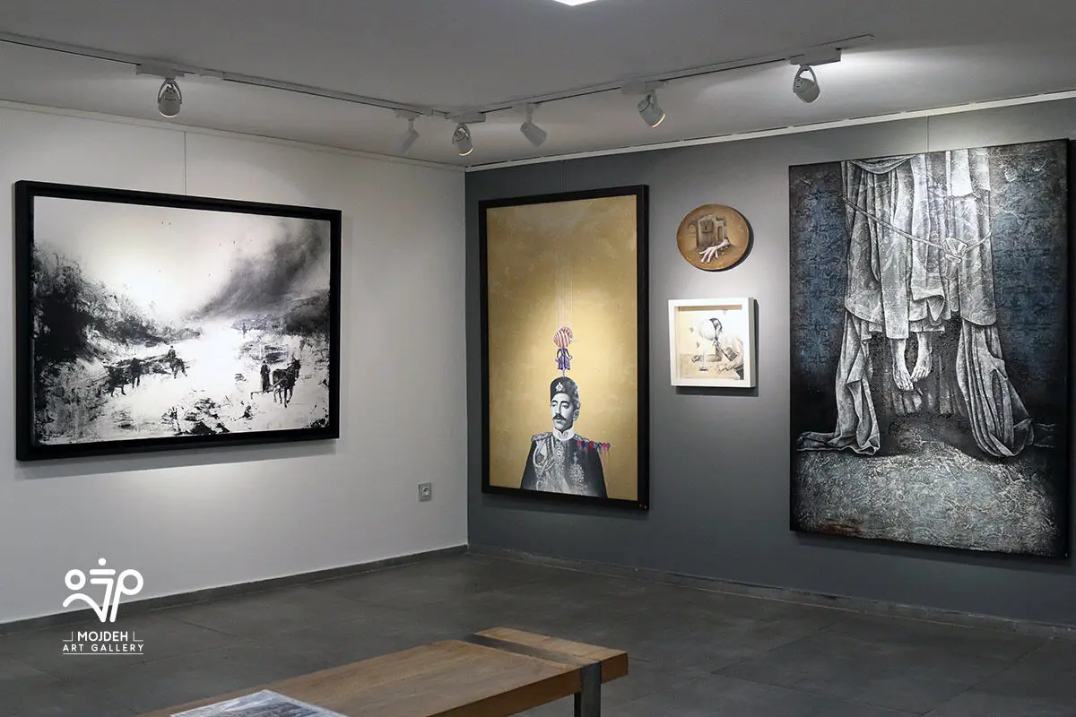 نمایشگاه گروهی نقاشی با عنوان سکوت نامحسوس  / Group Painting Exhibition Titled Intangible Silence