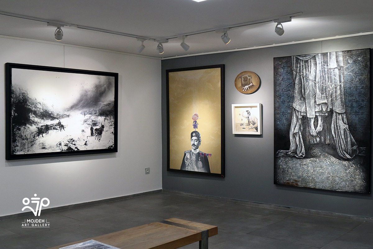 نمایشگاه گروهی نقاشی با عنوان سکوت نامحسوس  / Group Painting Exhibition Titled Intangible Silence