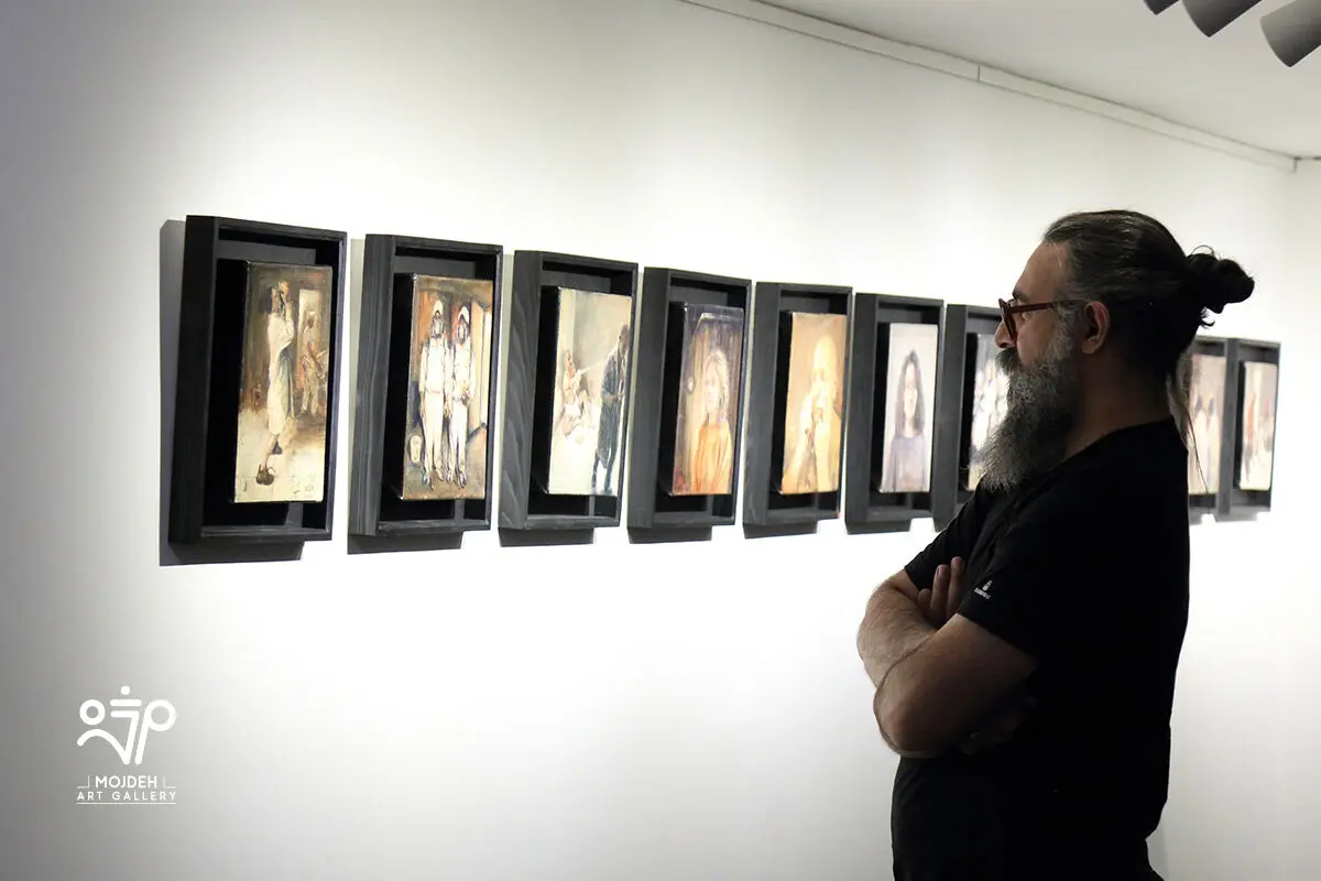 نمایشگاه انفرادی نقاشی‌های عظیم مرکباتچی / An Exhibition by Azim Morakabatchi