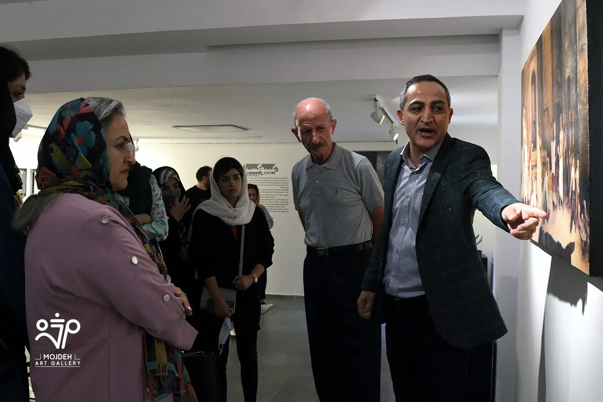 نمایشگاه انفرادی نقاشی‌های عظیم مرکباتچی / An Exhibition by Azim Morakabatchi